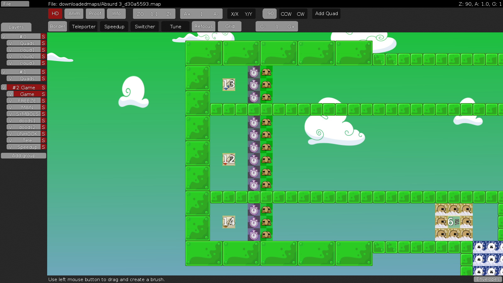 maybe unsolo before start line and a little bit more space there for each tee?