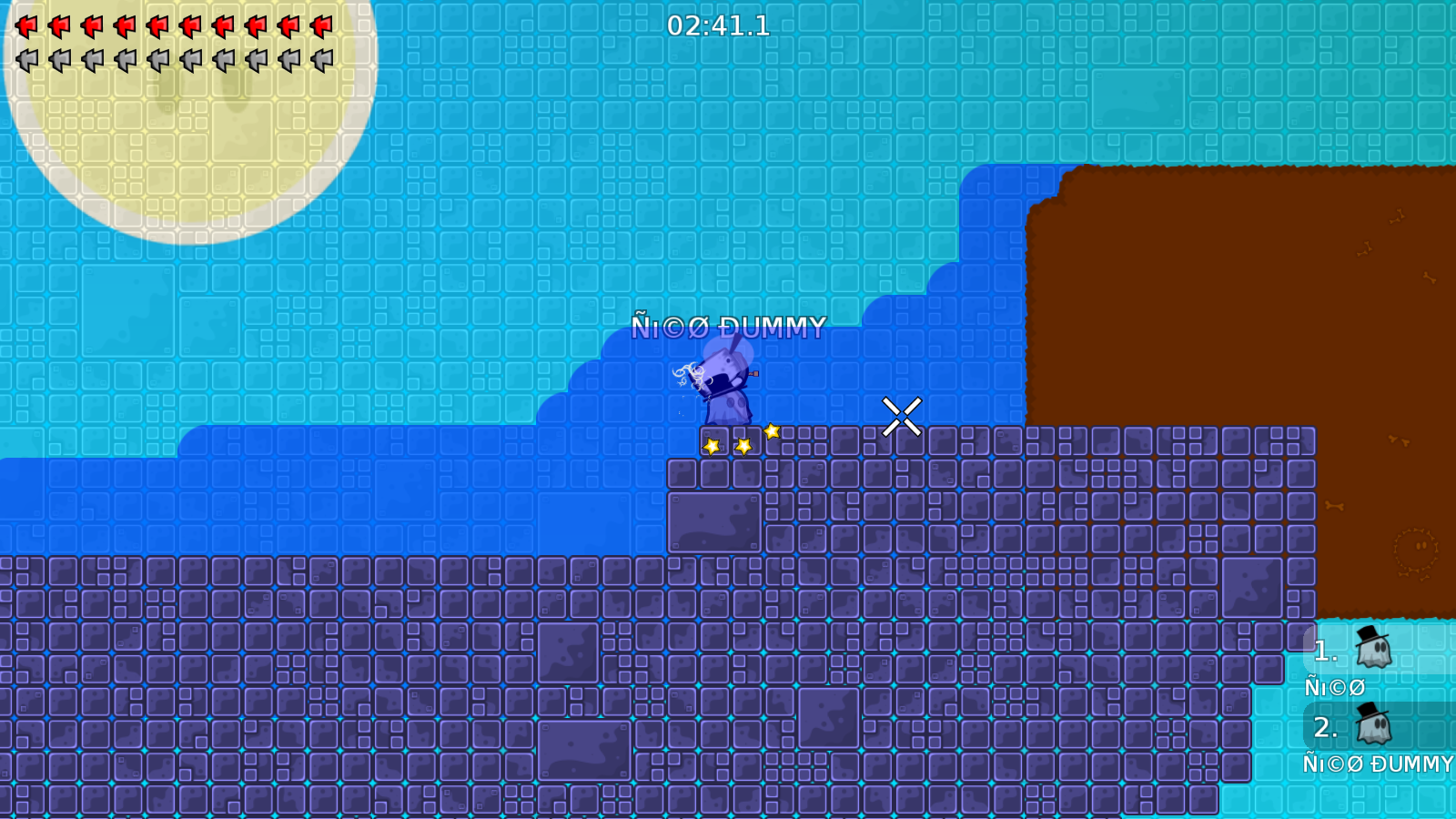 I'm luckly even while i'm mapping!