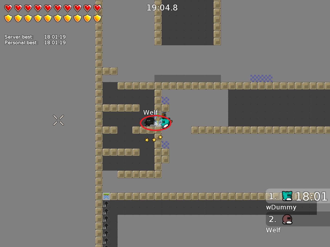 because of these stoppers you sometimes cant hit him, imo this is kinda weird