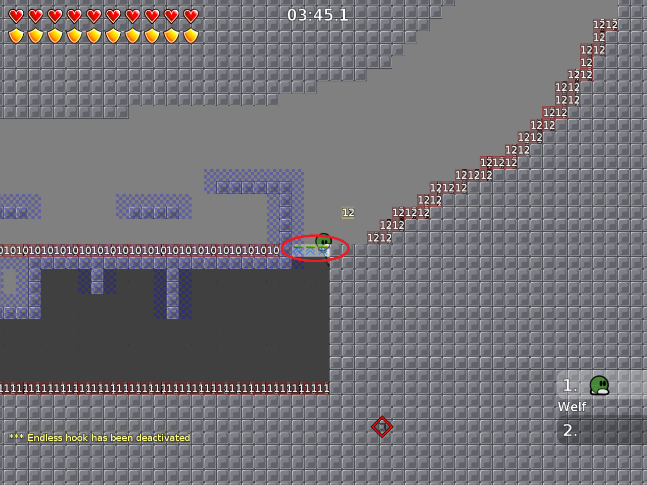 you marked them as freeze, remove the shadow here