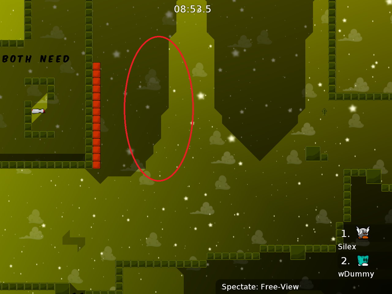 you can "cheat" this part by climbing up here (mappers decision)