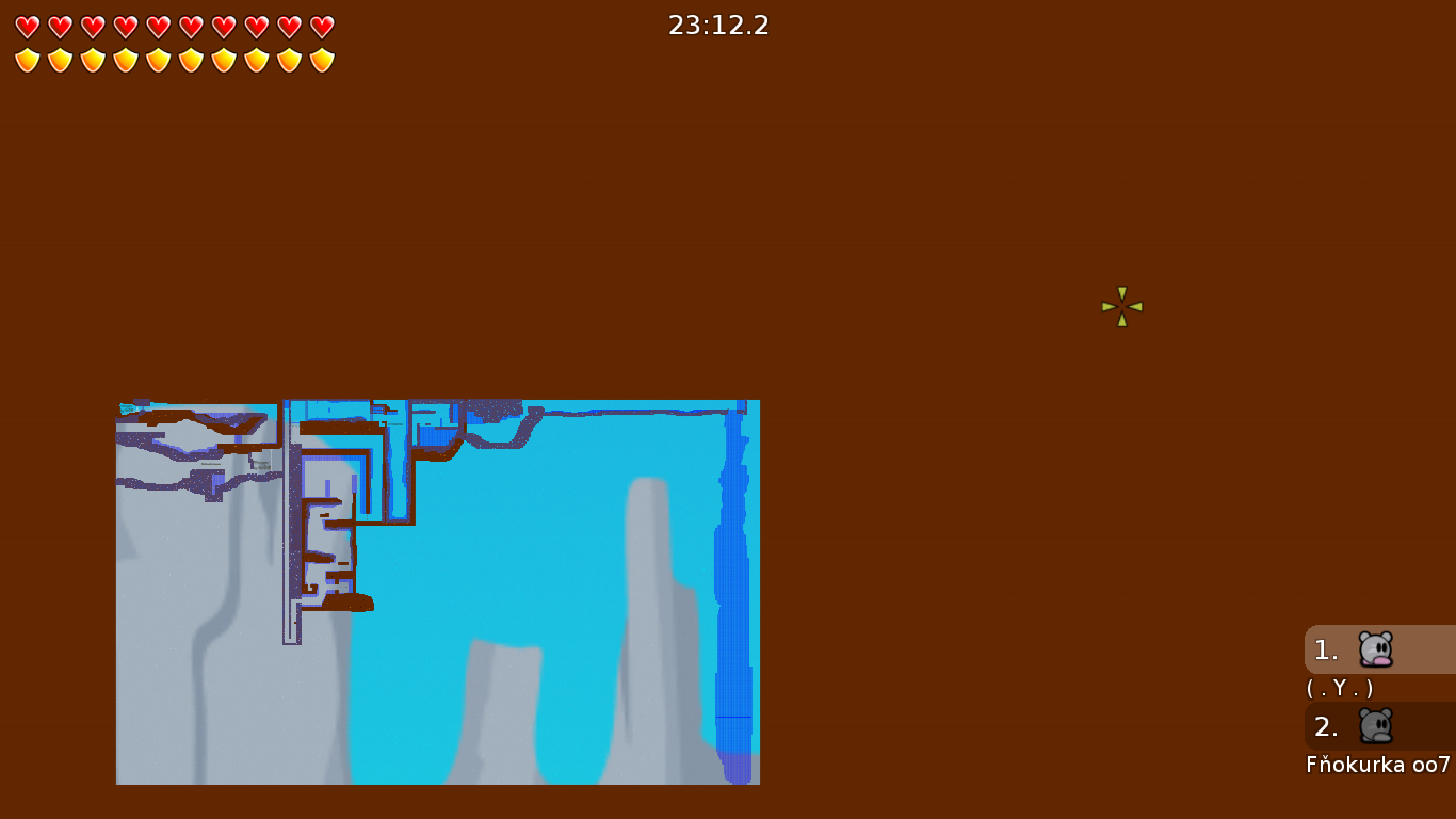 map could be smaller....(you can make free fall shorter)