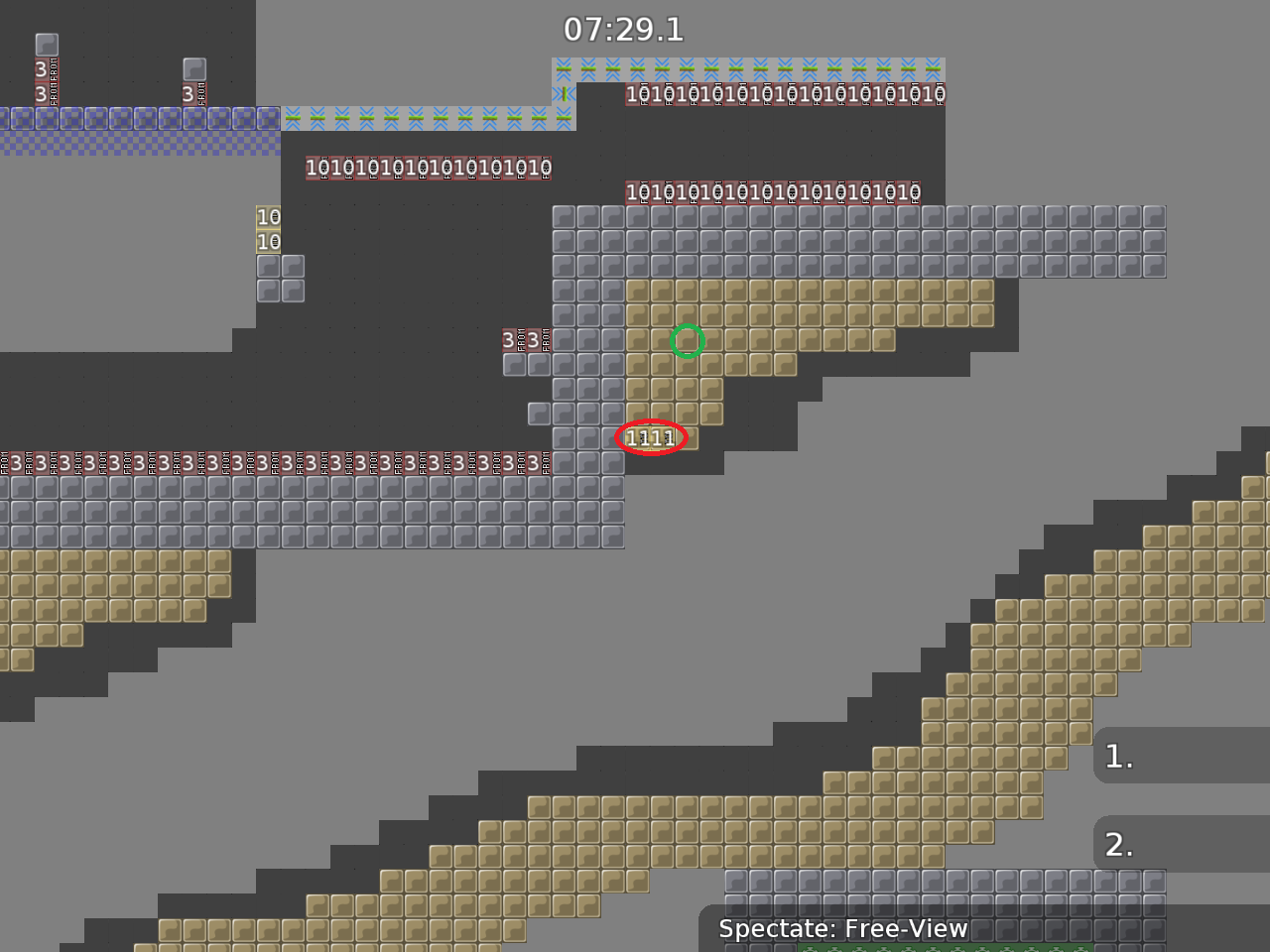 remove them and put them where the green circle is (otherwise you can block ppl with that)