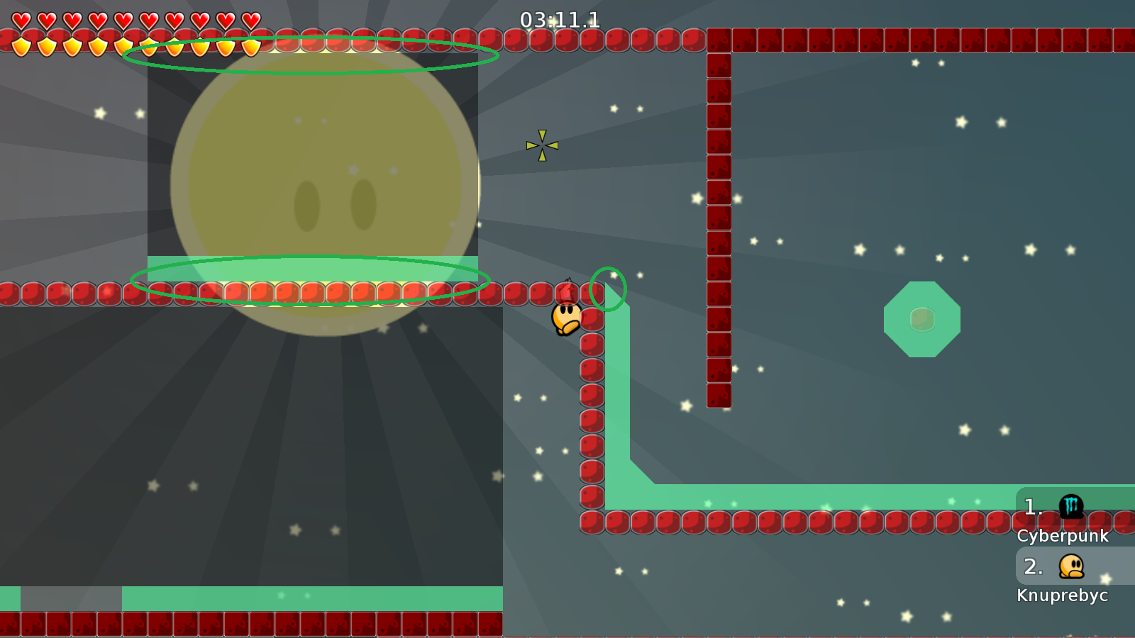 Theres a lot of these graphics glitches. Its the tile used that messes it up.