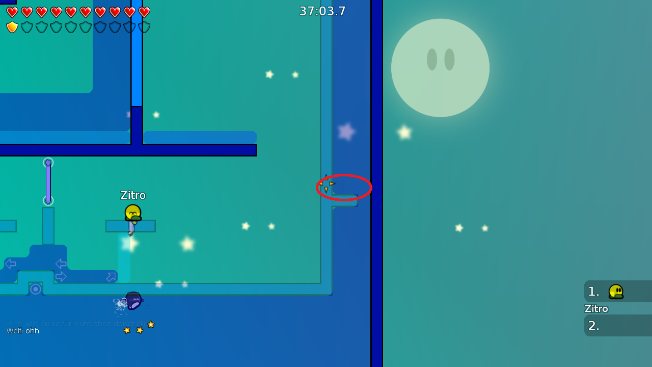 3. annoying for people without ddnet client