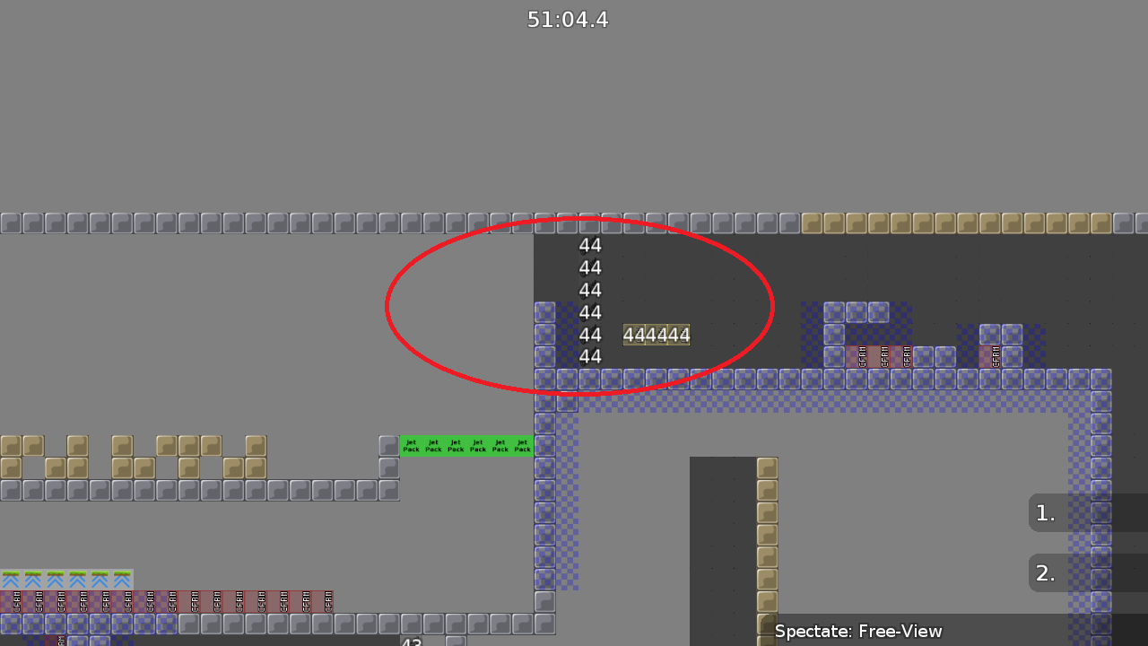 1. with 2 here you can cheat jetpack