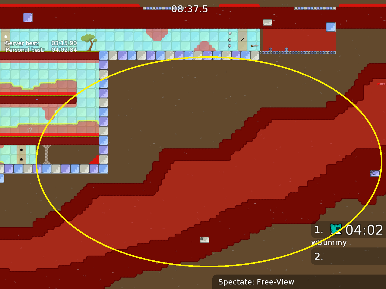 boring part, can you make it shorter and add some harder jumps (maybe on single stones in the air)