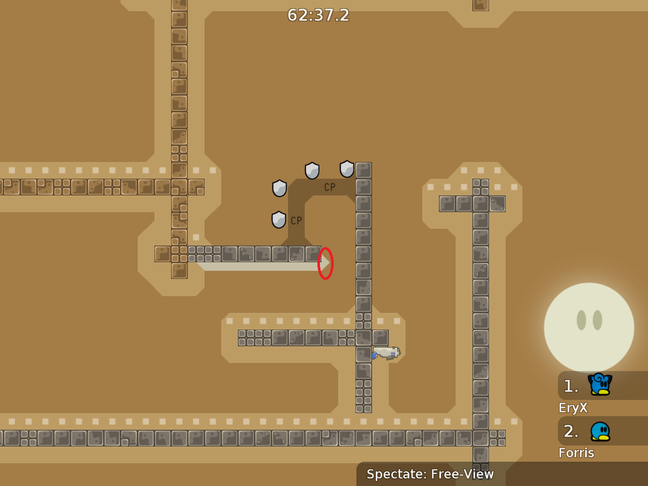 might be confusing, that there is it marked (you can make it different) mappers decision