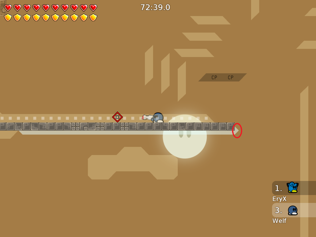 might be confusing, that there is it marked (you can make it different) mappers decision