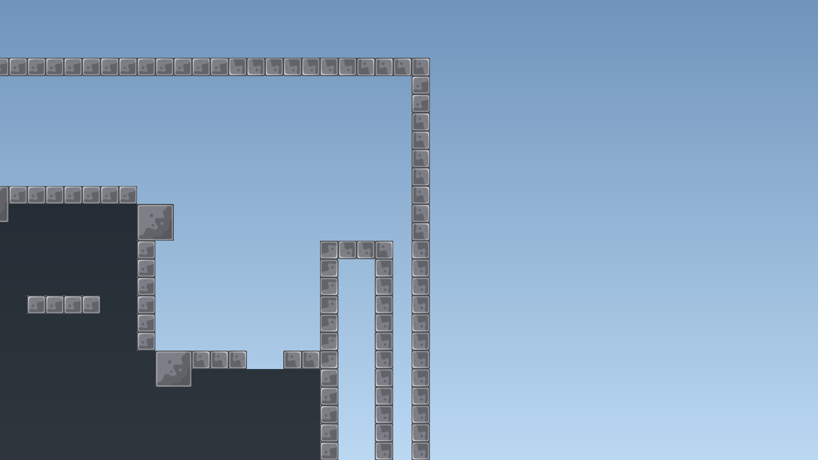 some stones are rotated there and do not look nice (maybe check whole map?)