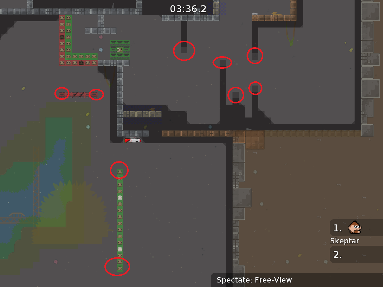 2. tons of bugs like this... somebody removed a layer, that shouldn't be removed :(<br />you can probably fix this while appending the layer (so you don't have to search in the whole map)