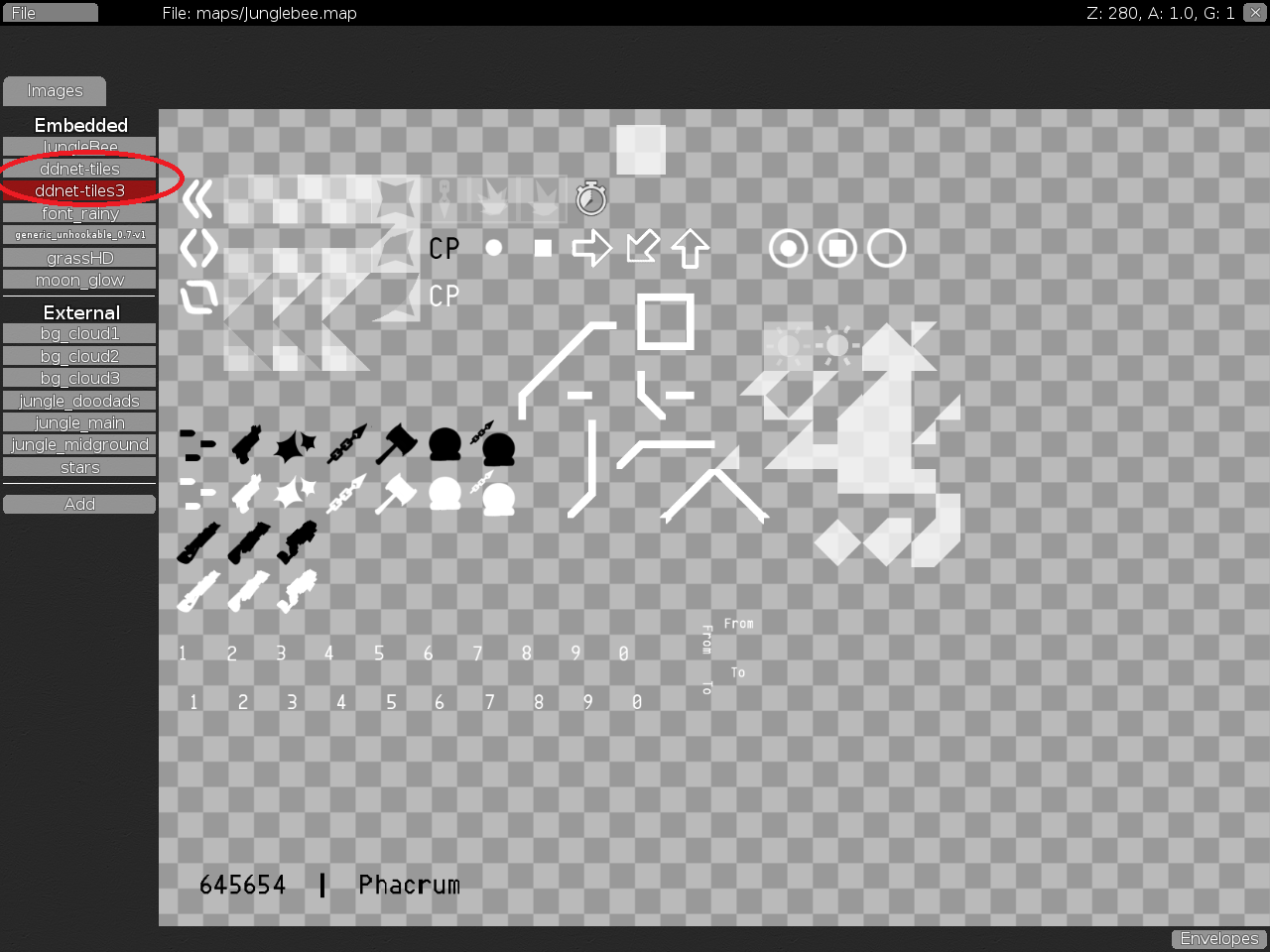 don't use both! the "ddnet-tiles3" are enough, it contains everything from "ddnet-tiles" (i think)