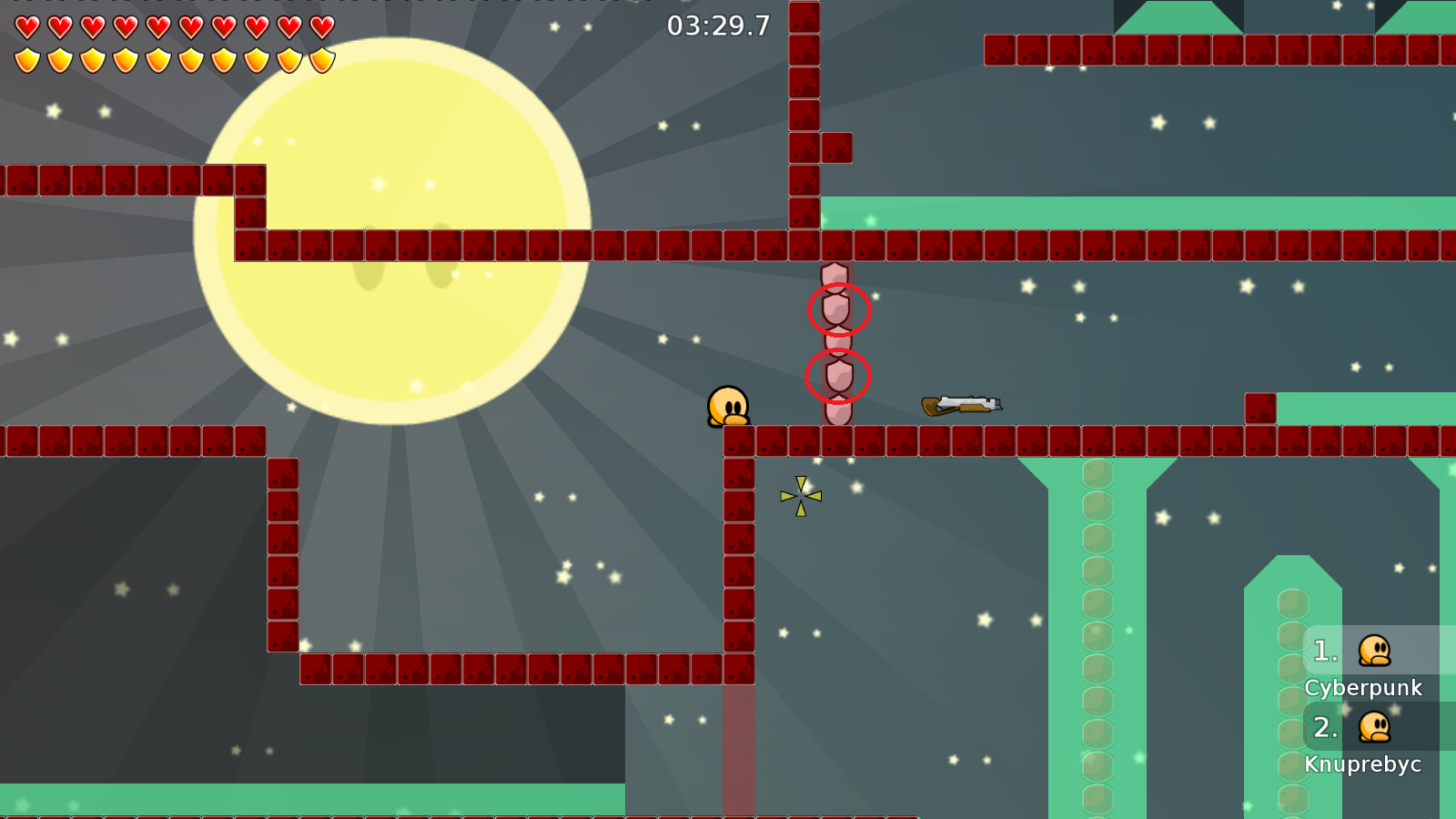 Keep marked armors, delete the others