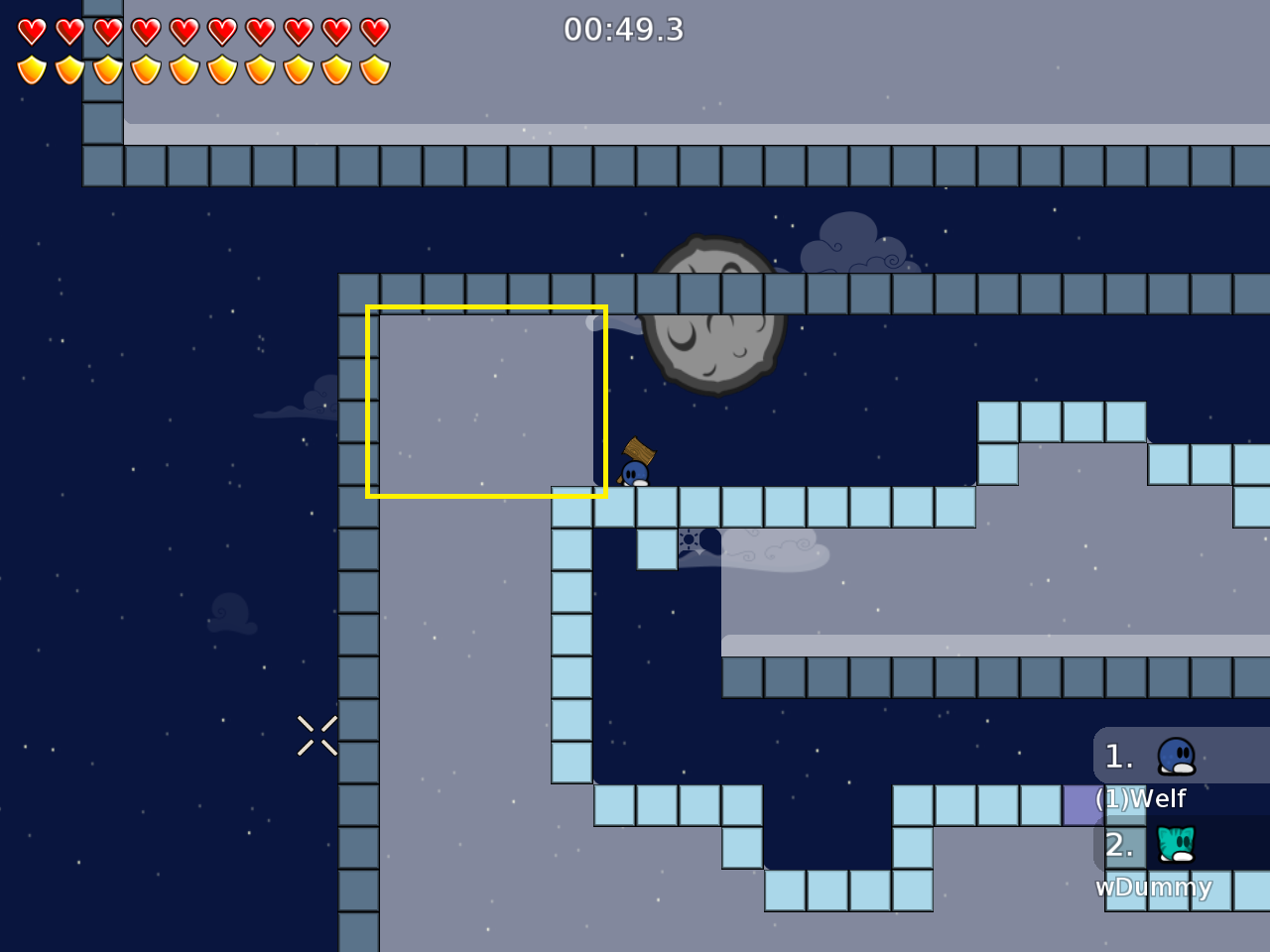 remove freeze, its annoying if you fail there (suggestion)