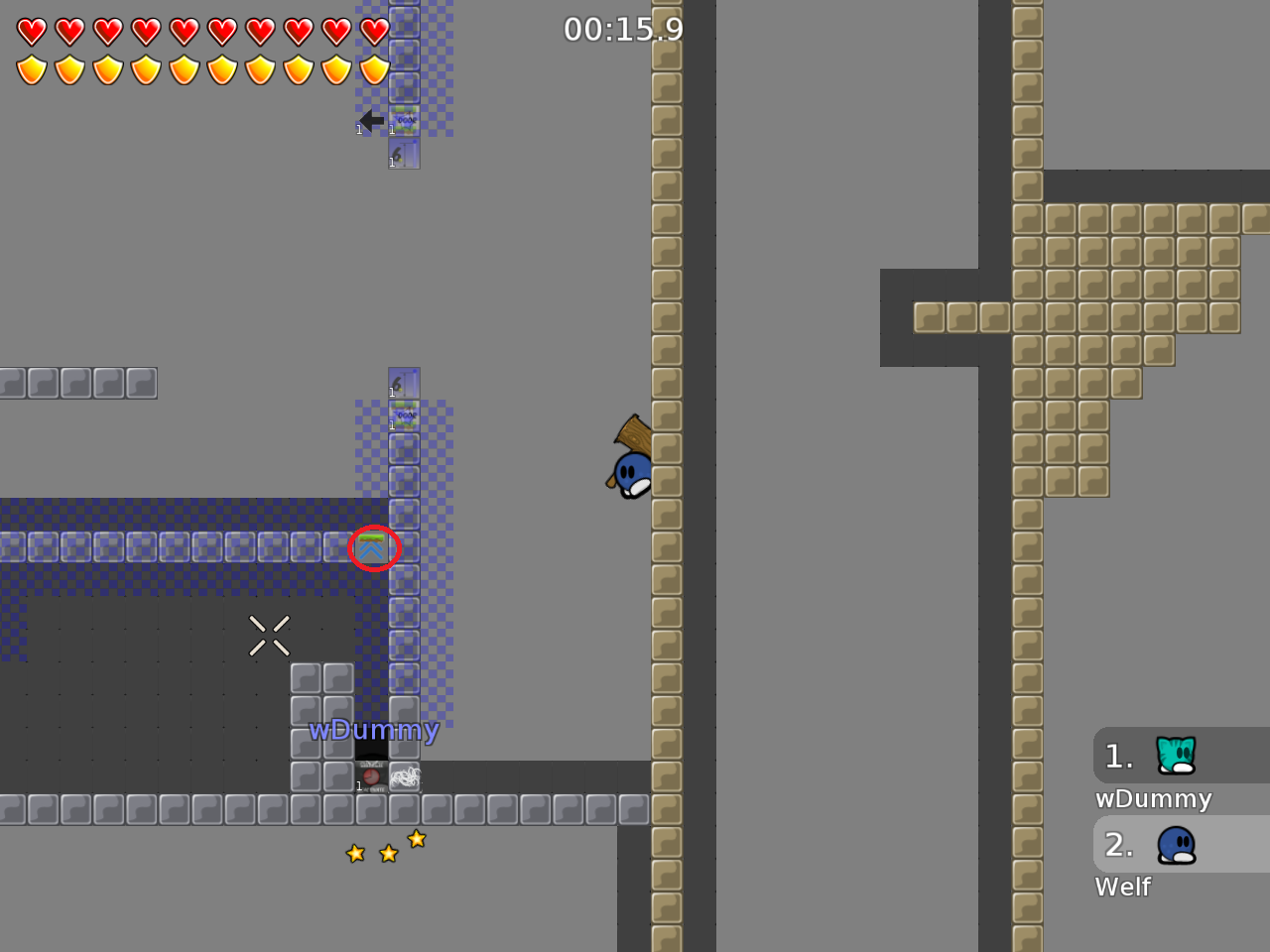 if you care you can add freeze with switch layer so you have a hookthrough tile here (imo not needed)