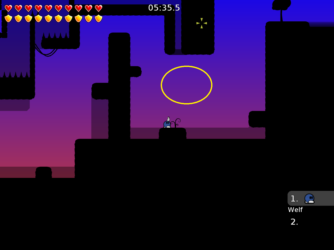 you can add an arrow the the < and a "entities off" sign