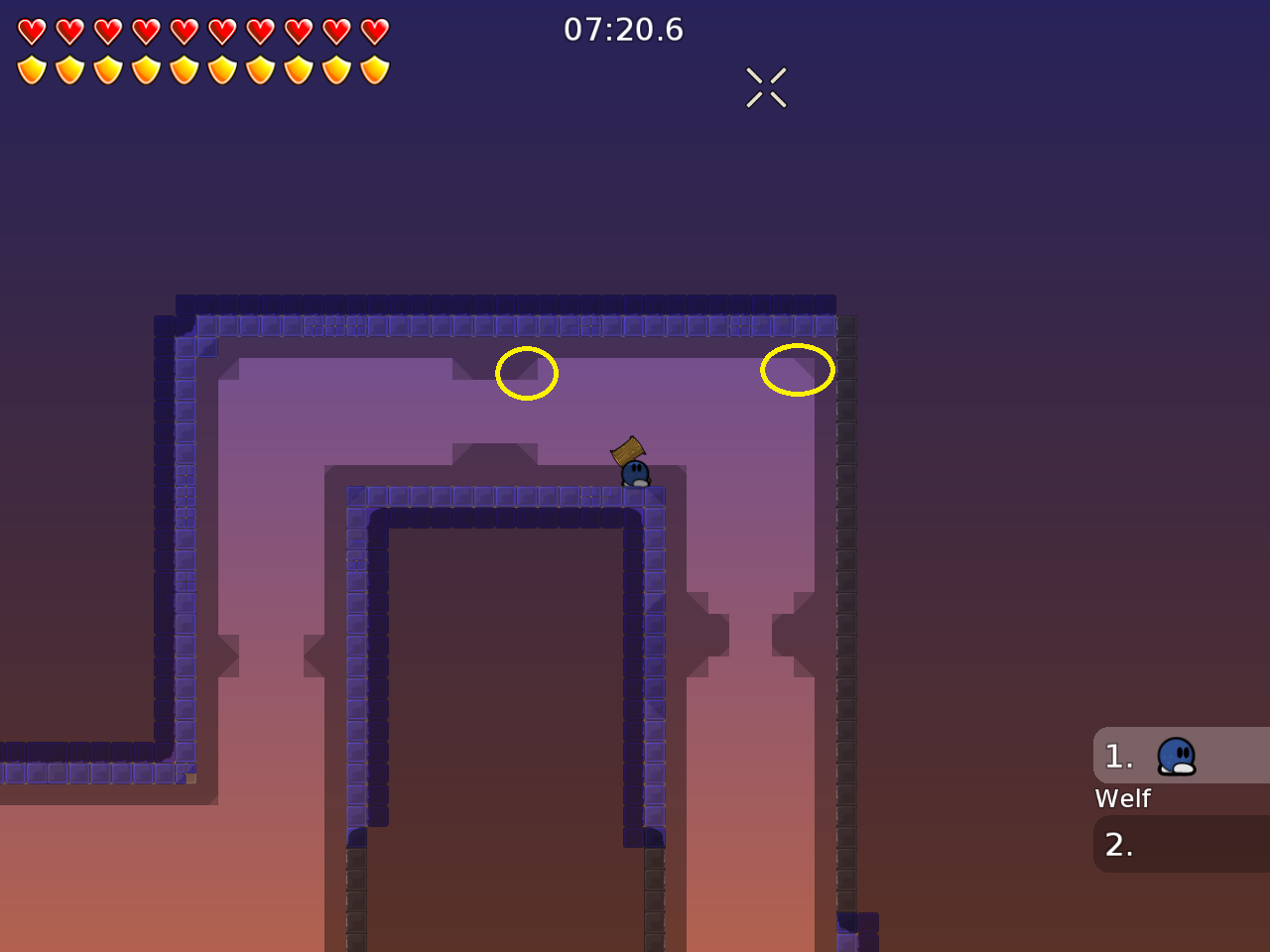 these triangle tile should be freeze or not freeze, but it should be the same in the whole map