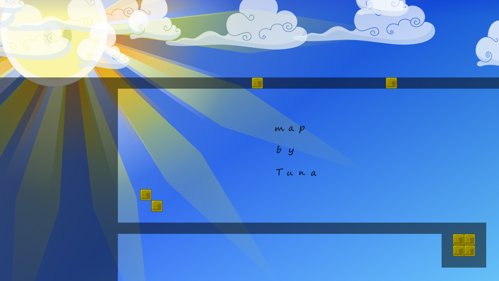 doesn't look nice with all the freeze on the left (idk if there is the map border, but if you can do it, then just one freeze line)