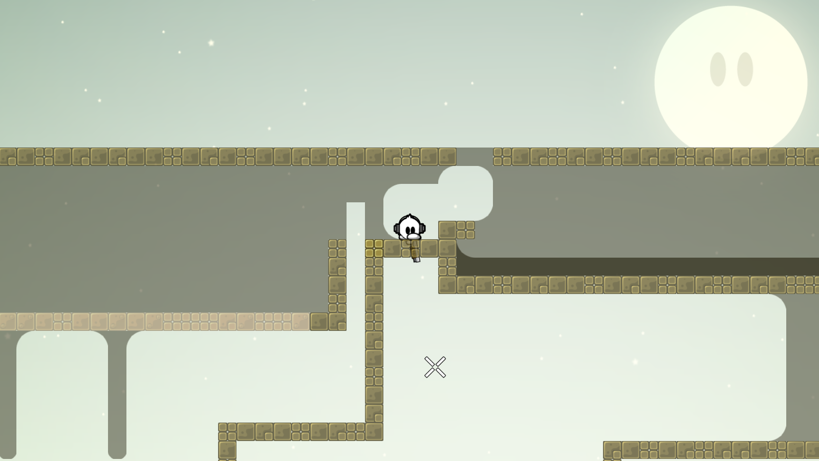 missing round corner on the left