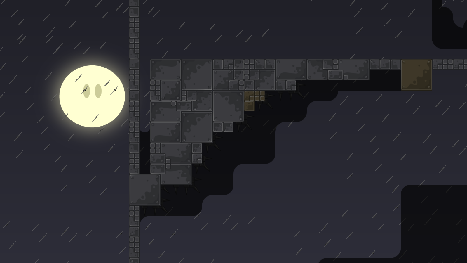 sometimes it's really hard to see the kill-spikes, maybe you can place them above freeze layer?