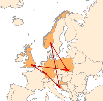 First part of the trip