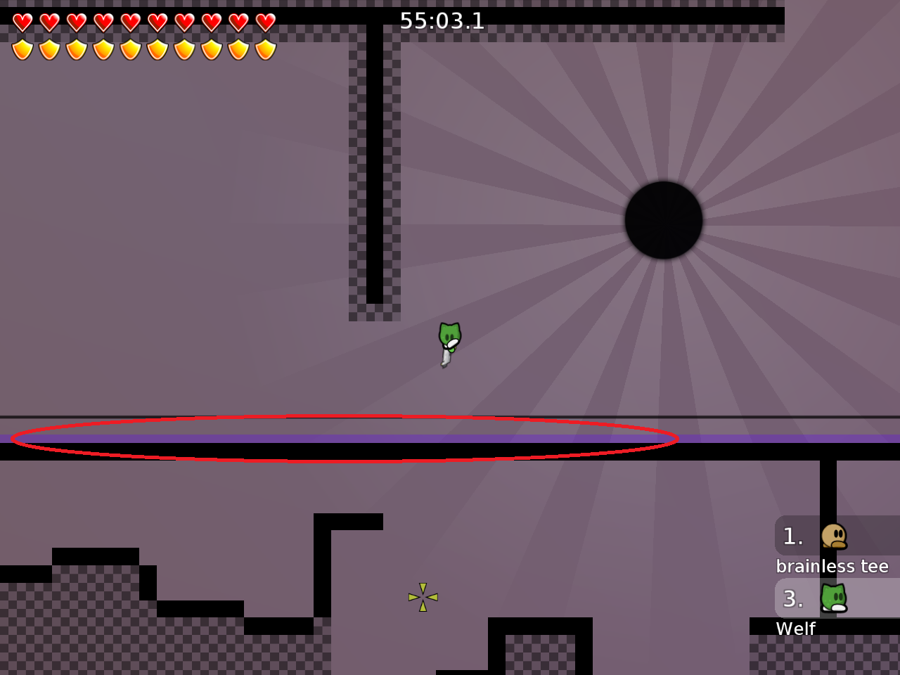 you know that you can rehook here and do it easy solo?