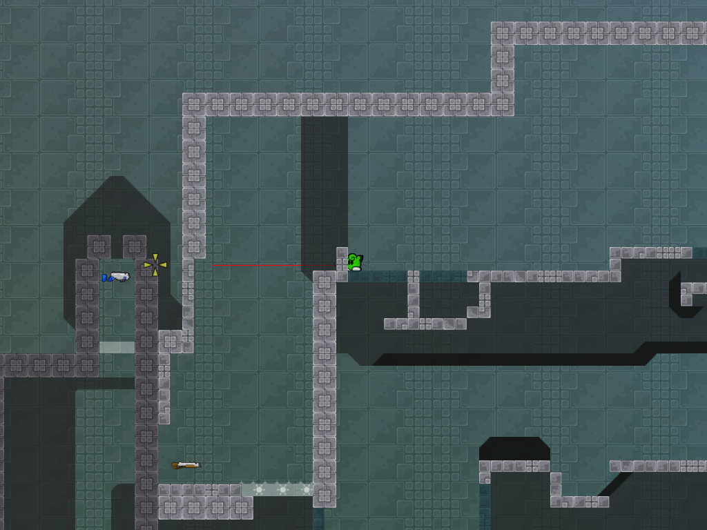 Not really important ,but still fixable with one more unhookable tile.