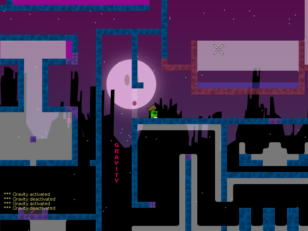 When you leave tunezone it says "gravity deactiveted" what mean no gravity at all, suggest to change it to "changed gravity" and "normal gravity" :)