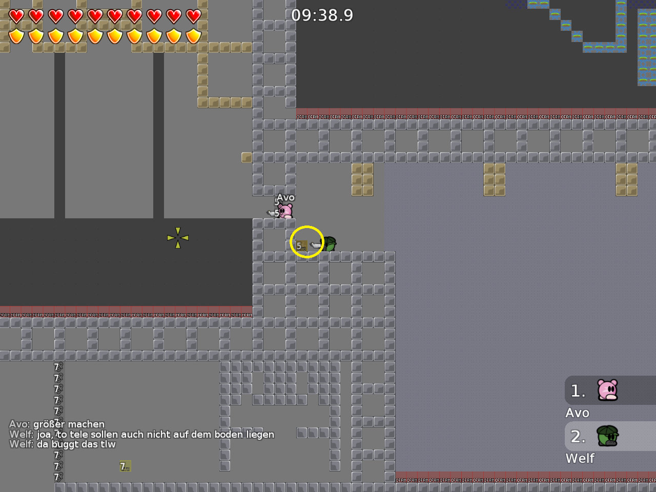 you can add some undeep+don't put to tele on ground