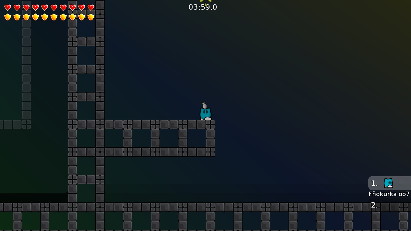 Add suns (mark unfreeze)? It's almost invisible like that...