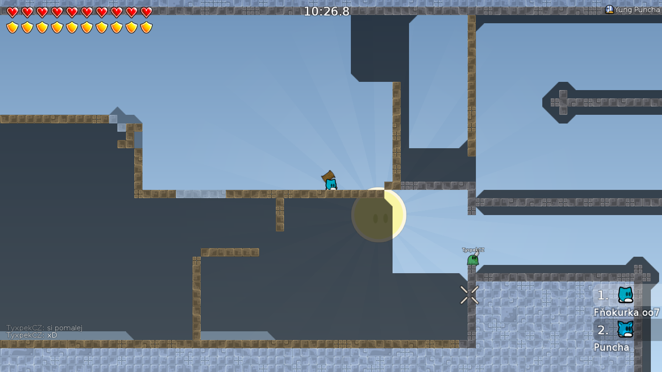 This part is cheatable (no need edgehook) and harder then the others, also I would make teleport longer so no anoying fail...