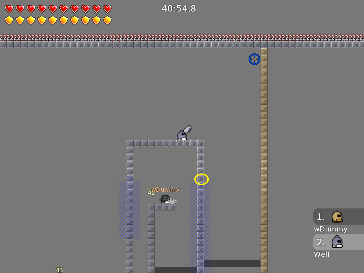 since you did it in the whole map you can add here HT too