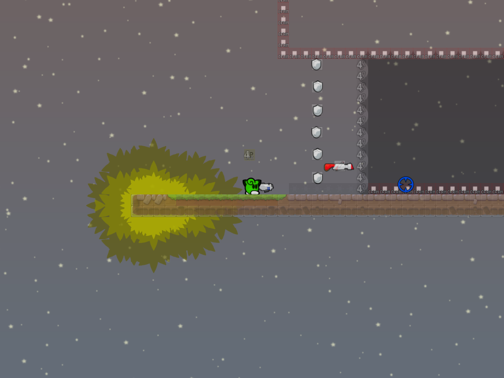 Its planned the you can save grenade with simple cp cheat ? If yes - mark checpoint better so no entities players know it.