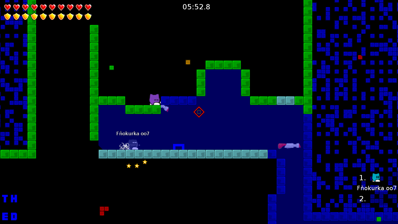 This tele is anoying, it teleports you back, and if you do it for the second time you will find it anoying.