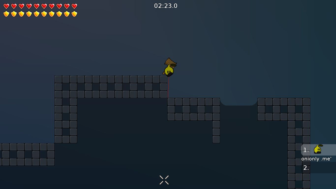 Aim 1, Edge hook, height: 4 blocks