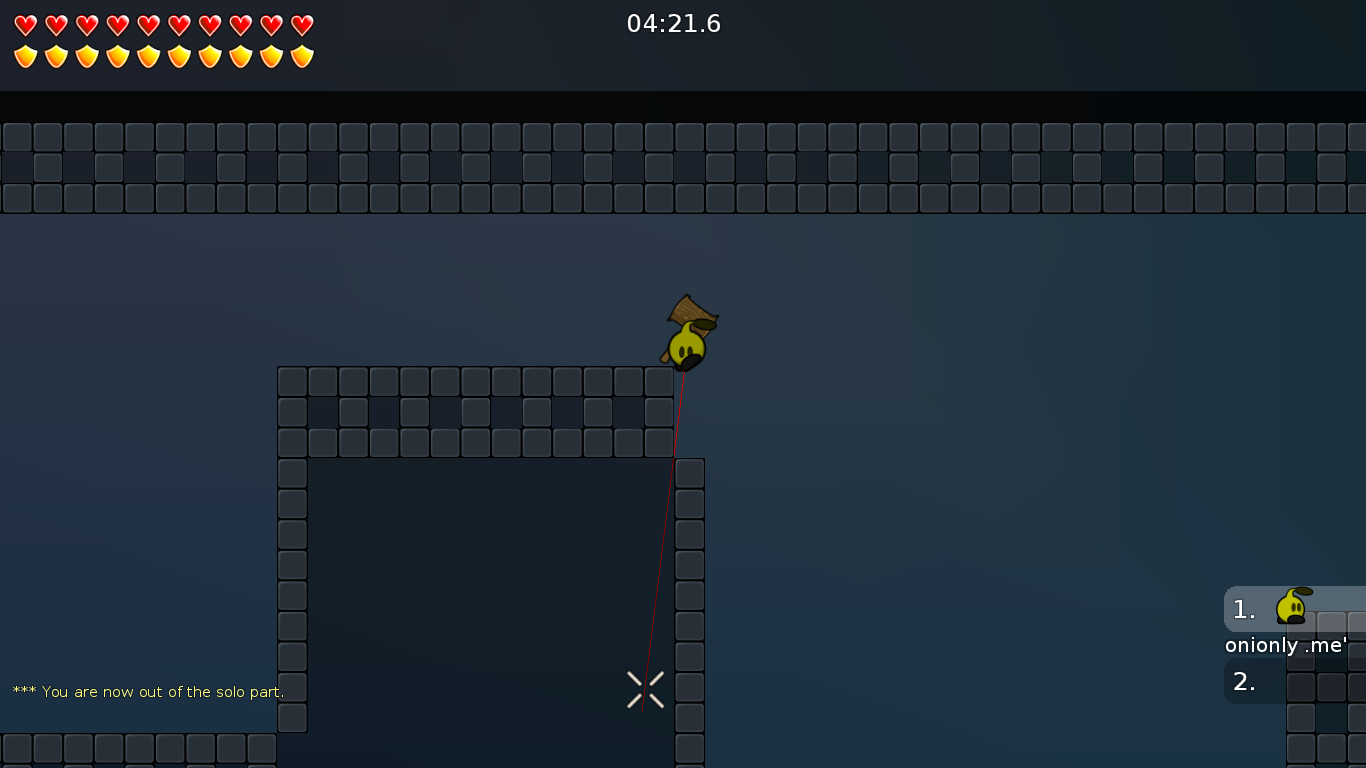 Aim 1, Edge hook, height: 4 blocks