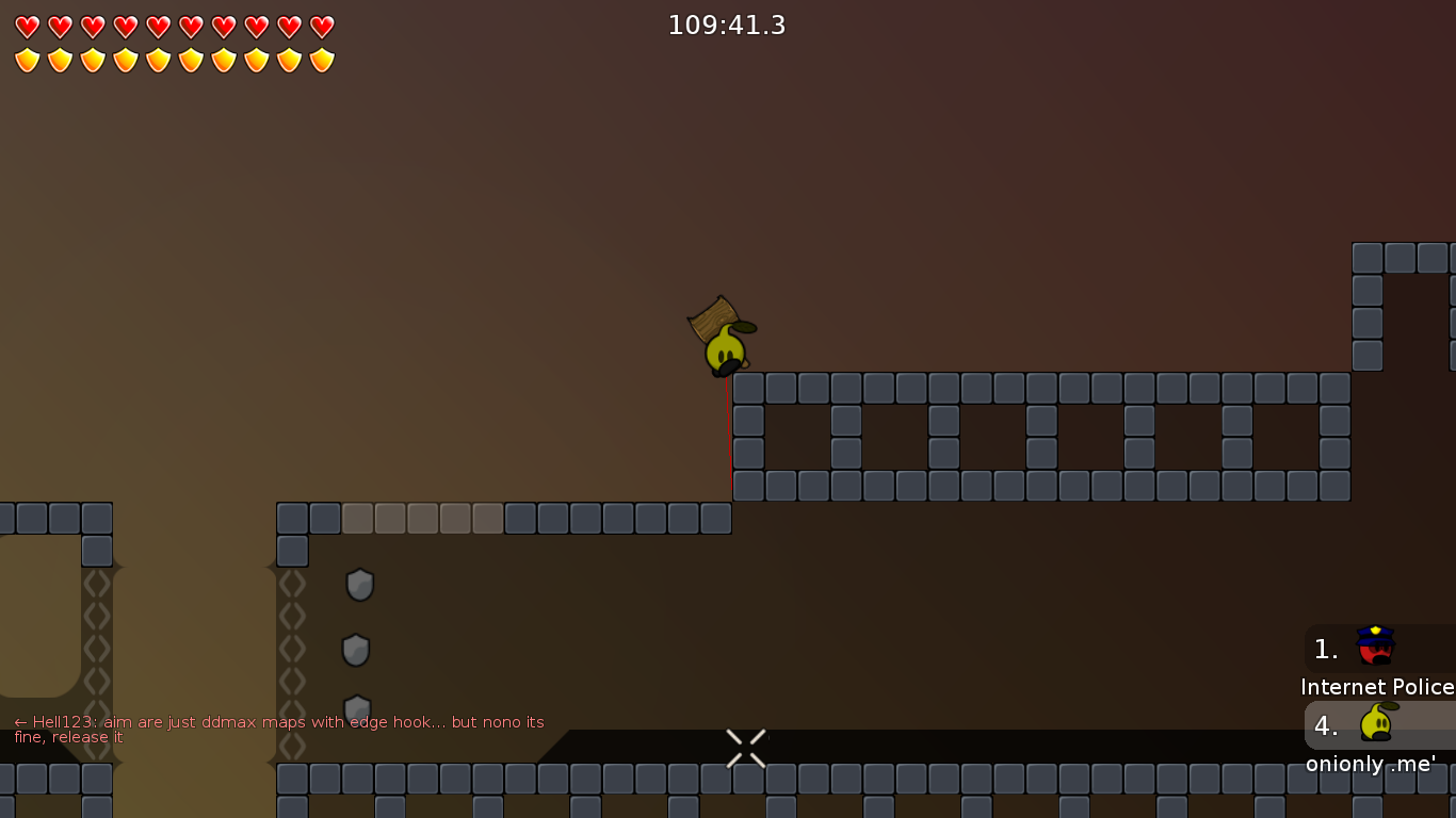 Aim 2, Edge hook, height: 4 blocks