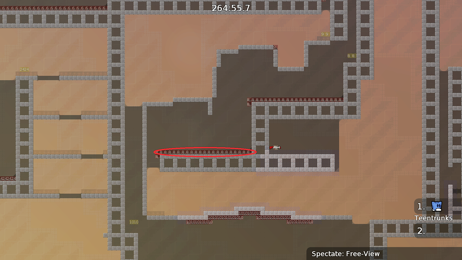 Teleporter which could be removed for harder gameplay