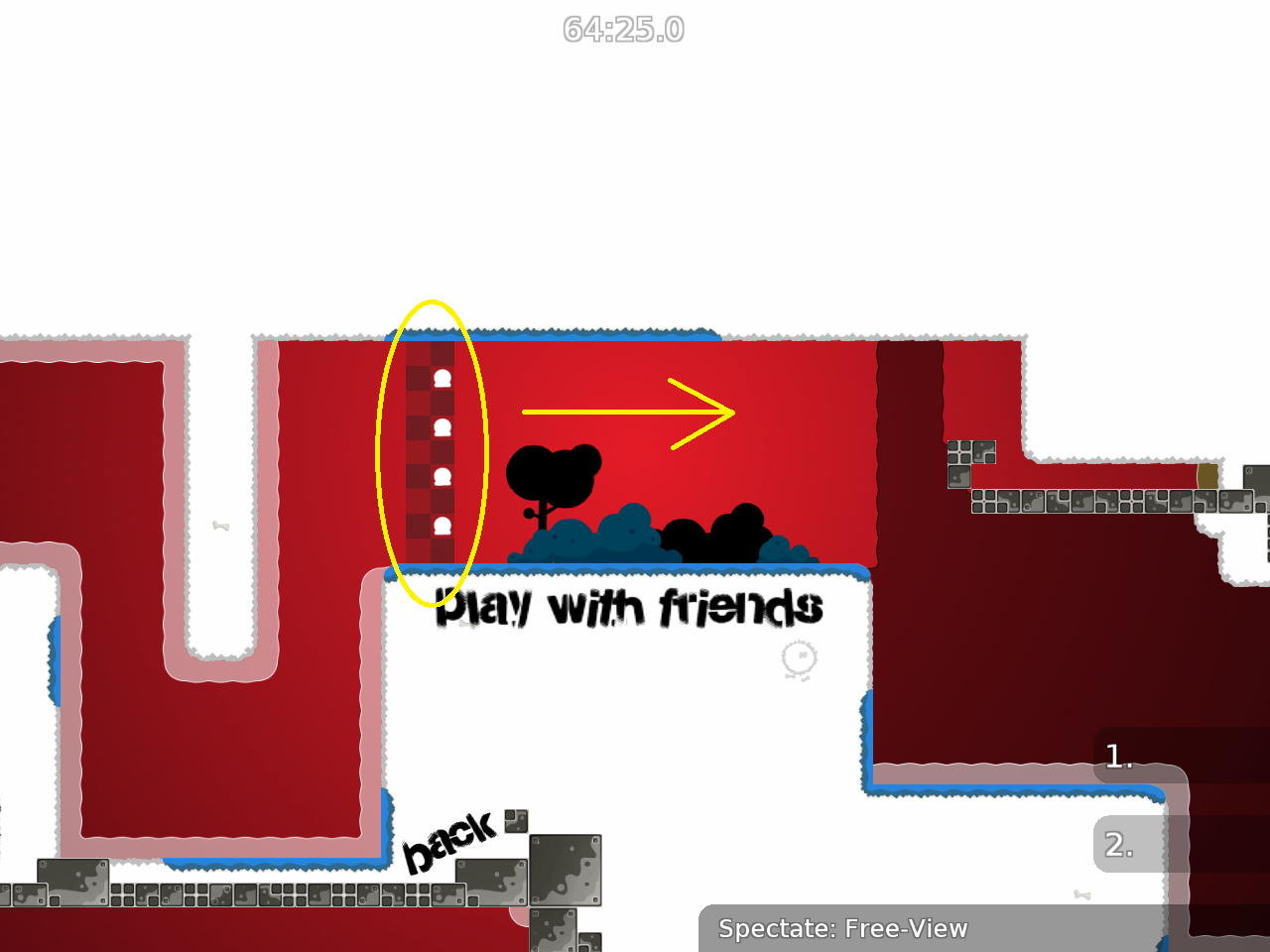 can you move the start line, so it is easier to join a team?