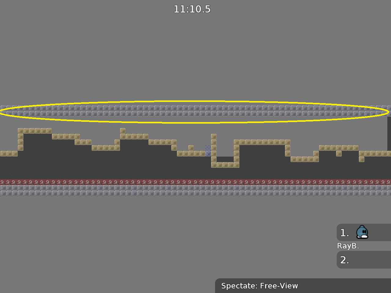 can you add some space? in a group this might be annoying (people can't dodge so they block each other)