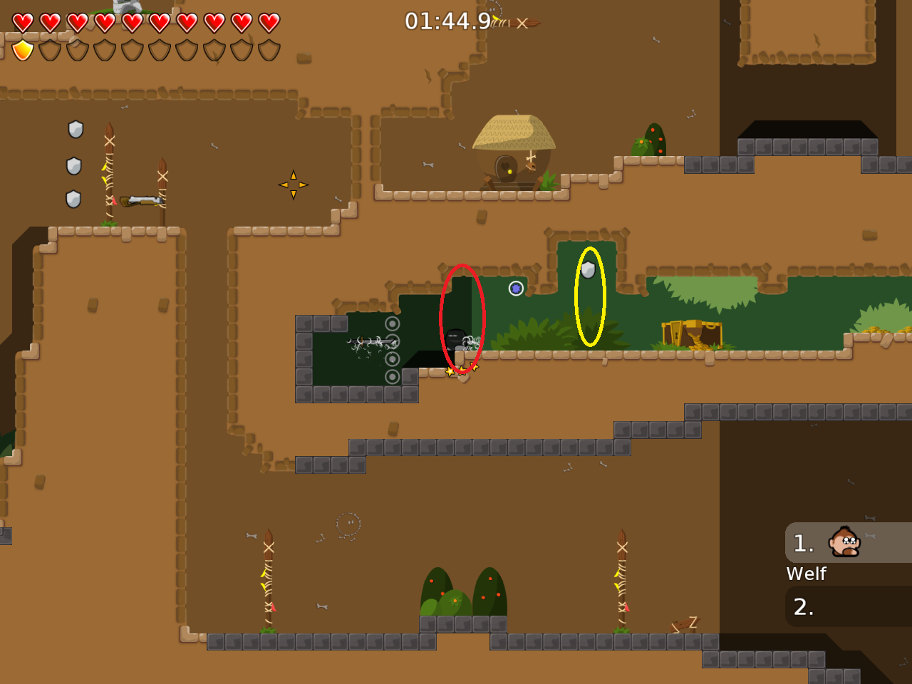 red: annoying fail; yellow: add unfreeze