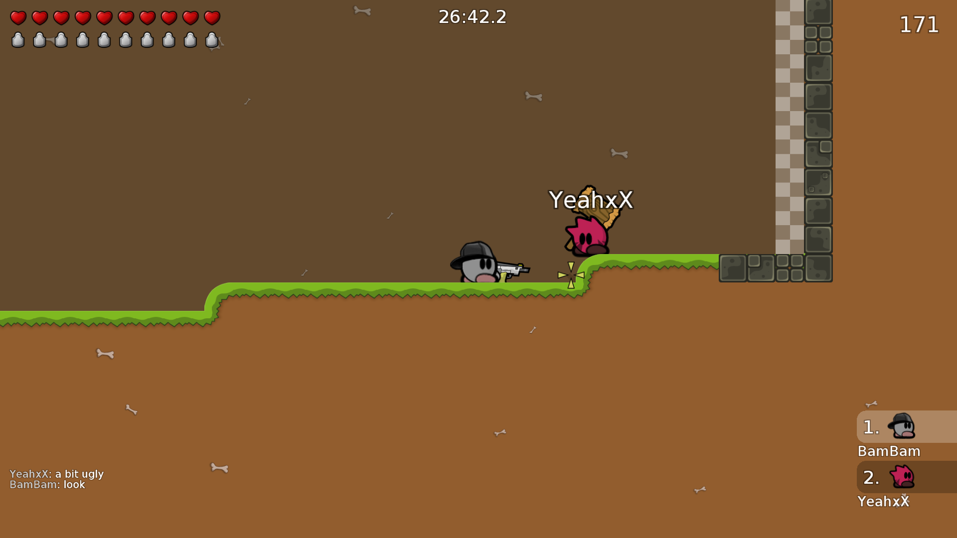 A bit ugly, that background thing in the corner.