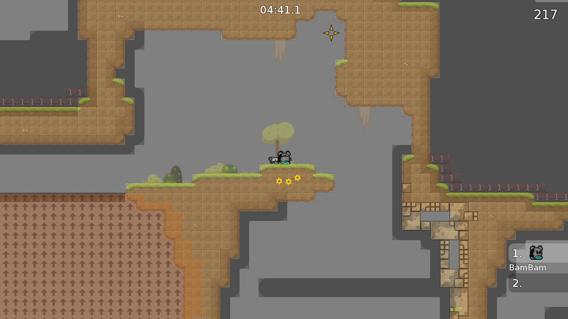 What if non-entitie players have a lag? It's gg because of deep? Maybe add undeep up in the corner.