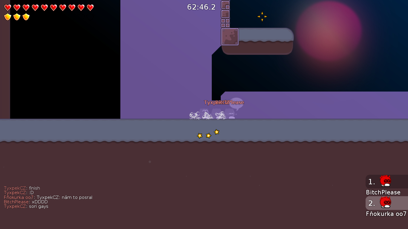 We were supposed to do simple 3 tees tower - 1 part before finish...