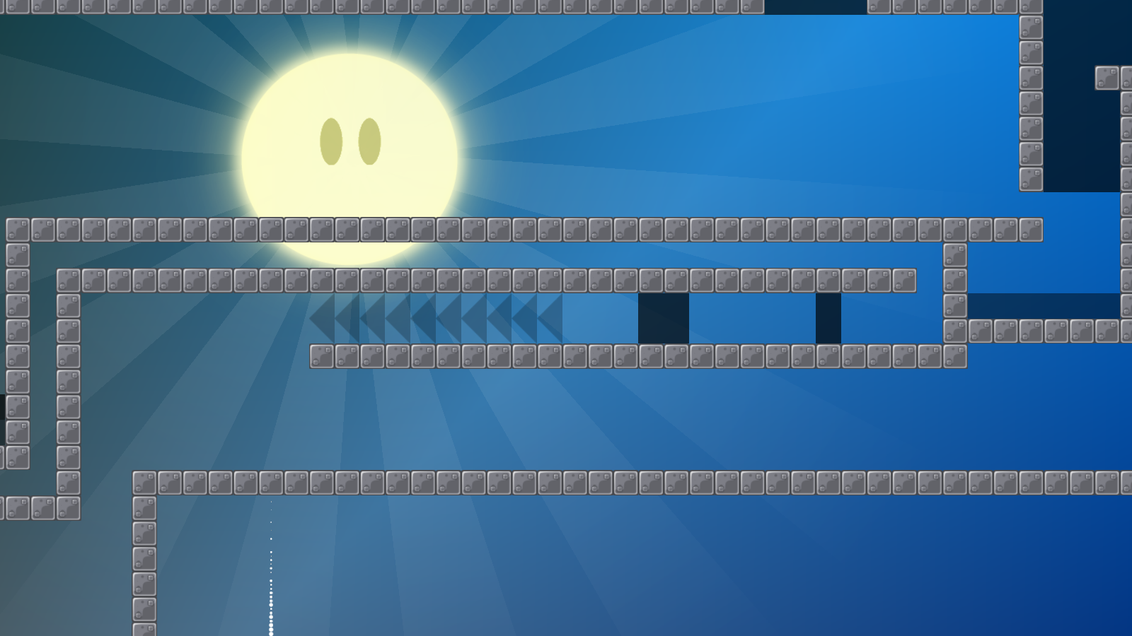 just with a few less <<arrows