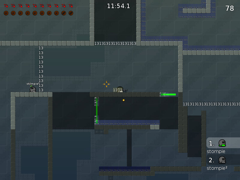 Unfreeze (check entire map)