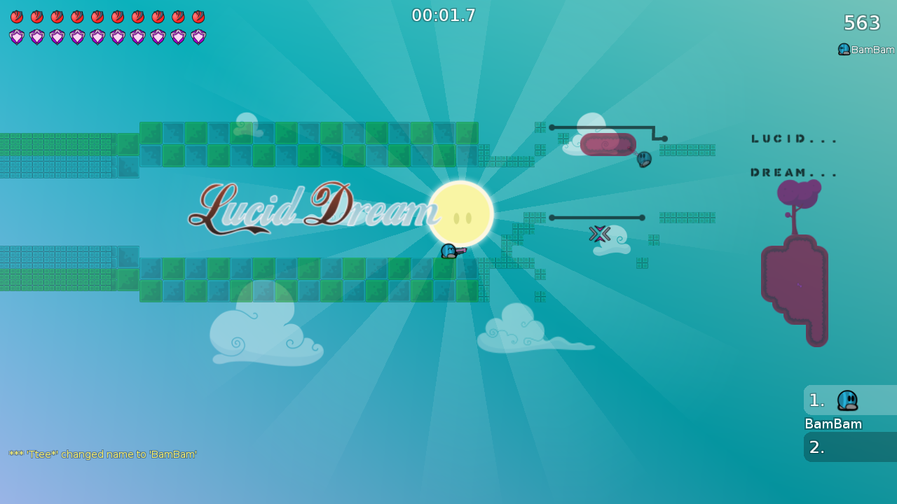 Maybe mark start line?