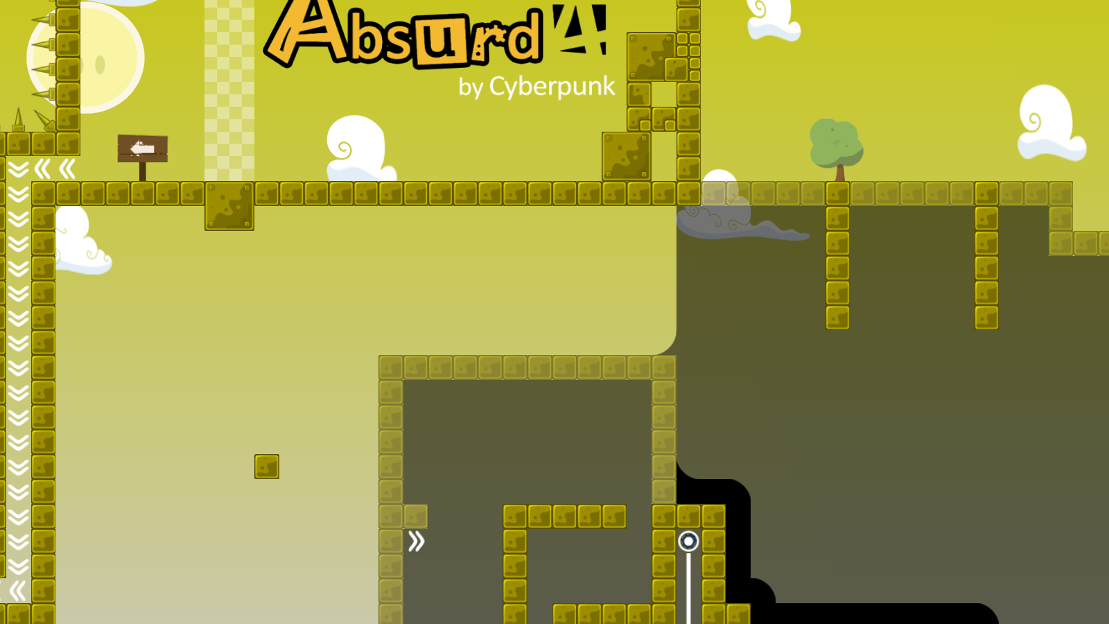 sometimes it's hard to to differentiate between hookable and hook-through. Maybe you can slightly change the colors too, not only the opacity