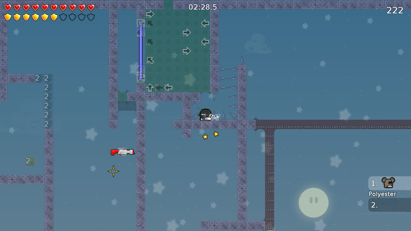 The door doesn't seem to work (deathtiles also)