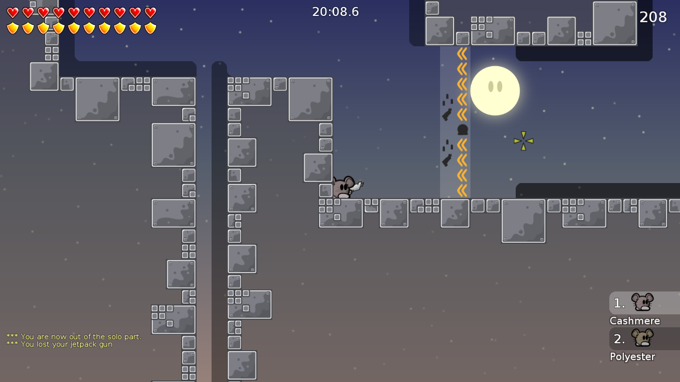 7. It's not centered, the black tee.